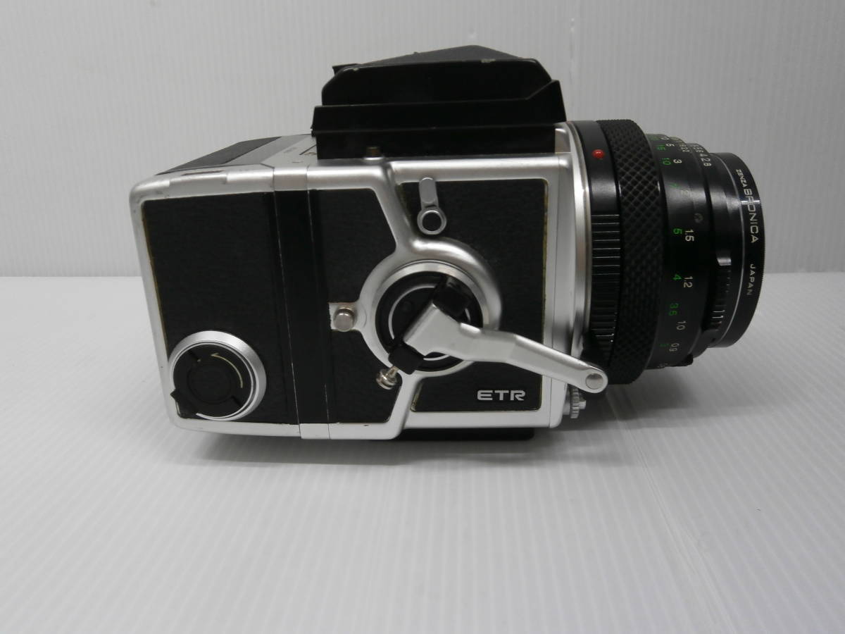 2955　Zenza Bronica ゼンザブロニカ フィルムカメラ ETR MC 1:2.8 f=75mm/1:2.8 f=50mm_画像4