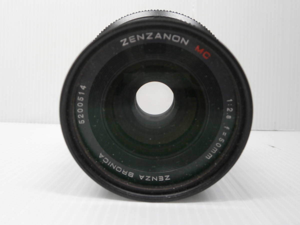 2955　Zenza Bronica ゼンザブロニカ フィルムカメラ ETR MC 1:2.8 f=75mm/1:2.8 f=50mm_画像9