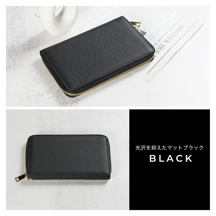 [ with translation black ] passbook case skimming prevention thin type high capacity original leather purse stylish .... passport card year gold notebook 