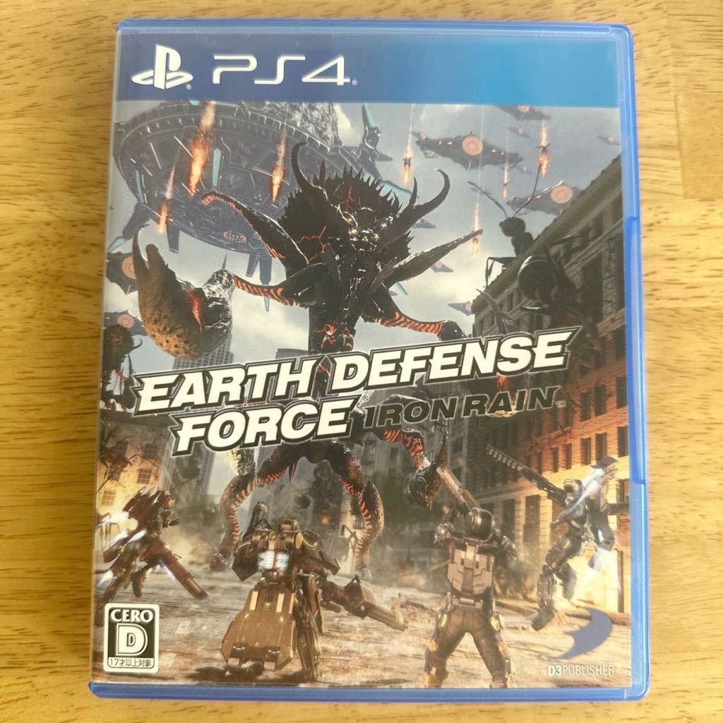 PS4 EARTH DEFENSE FORCE：IRON RAIN アースディフェンスフォース_画像1