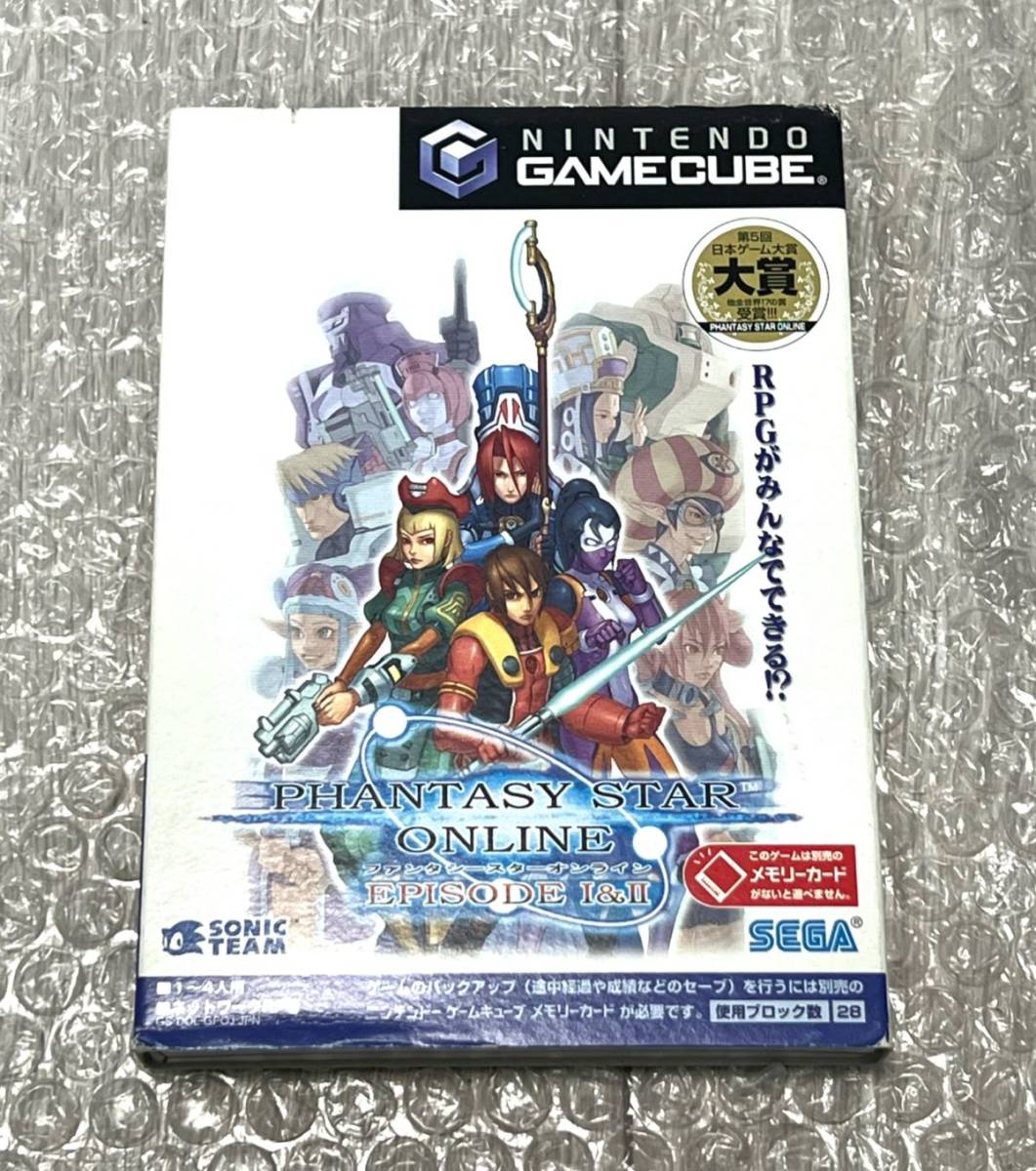 〈良品・動作確認済み〉GC ニンテンドー ゲームキューブ ファンタシースターオンライン エピソードⅠ&Ⅱ モデムアダプタ セット GAMECUBE_画像3