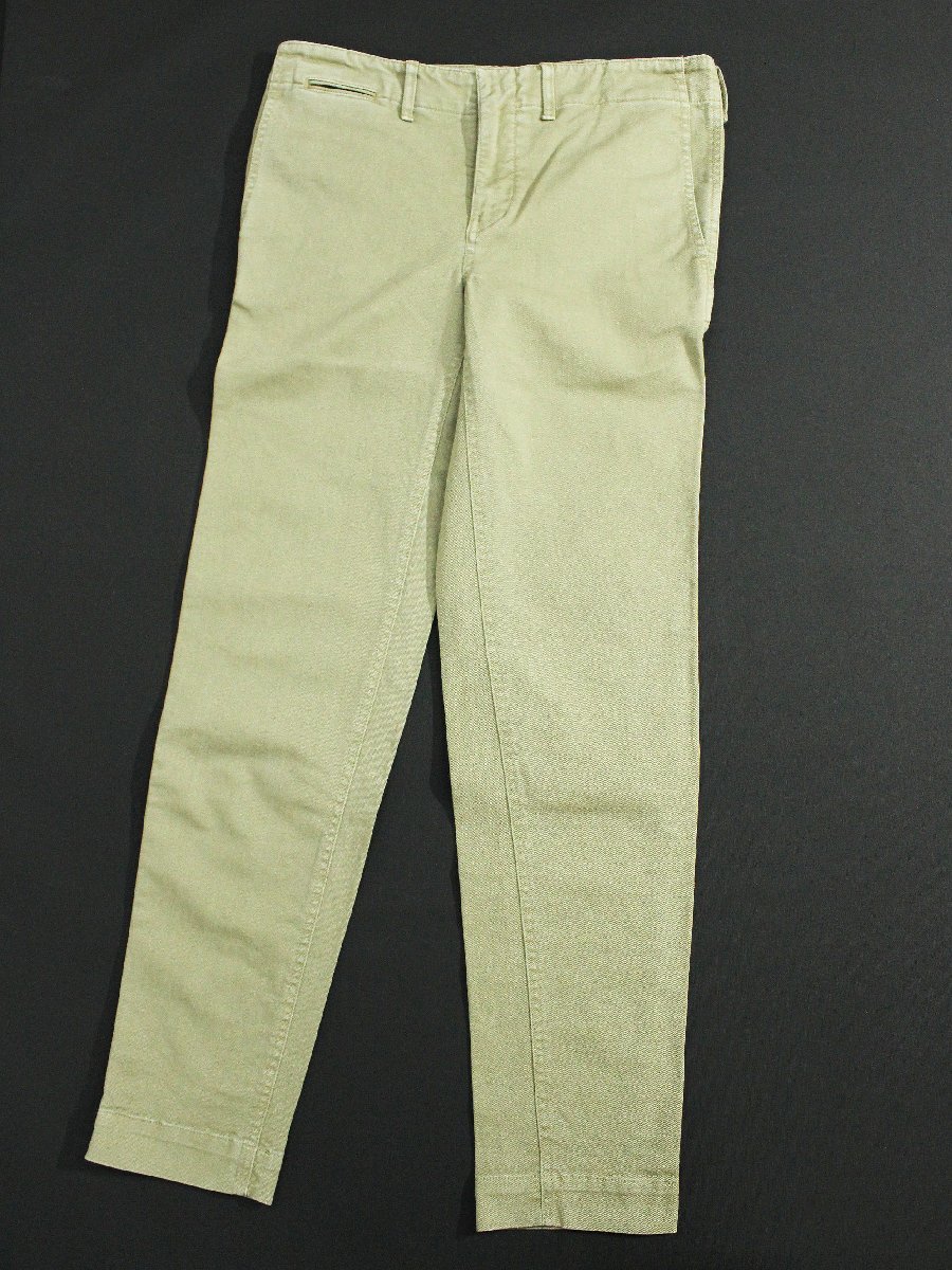  прекрасный товар Ralph Lauren ko ton long длина Denim конические брюки незначительный хаки 4 ri363