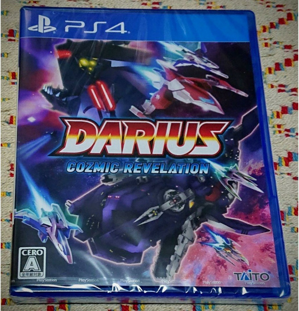 PS4 DARIUS COZMIC REVELATION TAITO ダライアス コズミック リベレーション プレイステーション4 新品 未使用 未開封 匿名配送_画像1