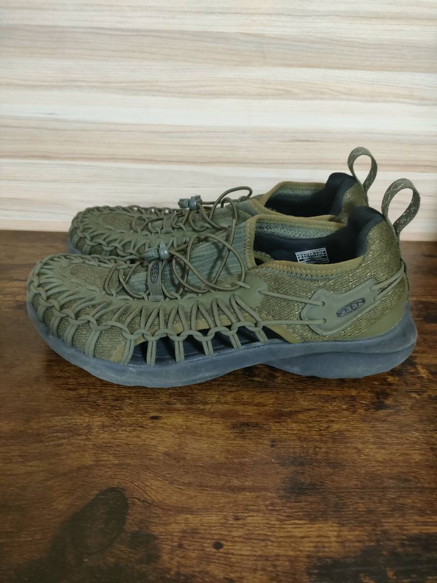 【KEEN】 UNEEK SNK　DARK OLIVE キーン 26.5cm_画像2