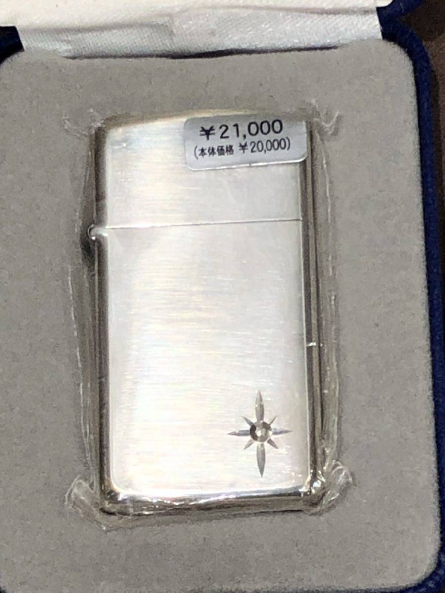 ZIPPO スターリングシルバー スリム　2004 未開封_画像2