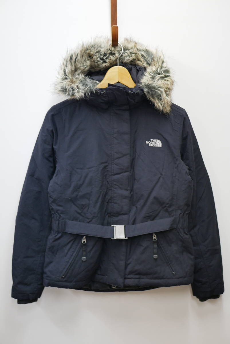 35W ノースフェイス THE NORTH FACE フルジップ フーディーダウンジャケット HYVENT【WOMENS S】