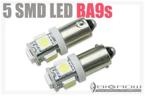 LED BA9s (G14) 5smd JEEP ジープ ラングラー JK LEDポジション球 送料無料_画像1