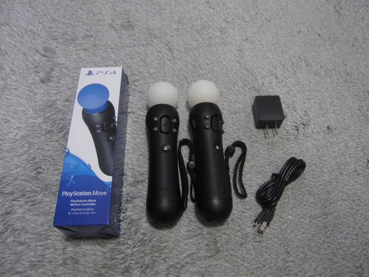 送料込み　PlayStation Move モーションコントローラー CECH-ZCM2J 2個セット　おまけ _画像1