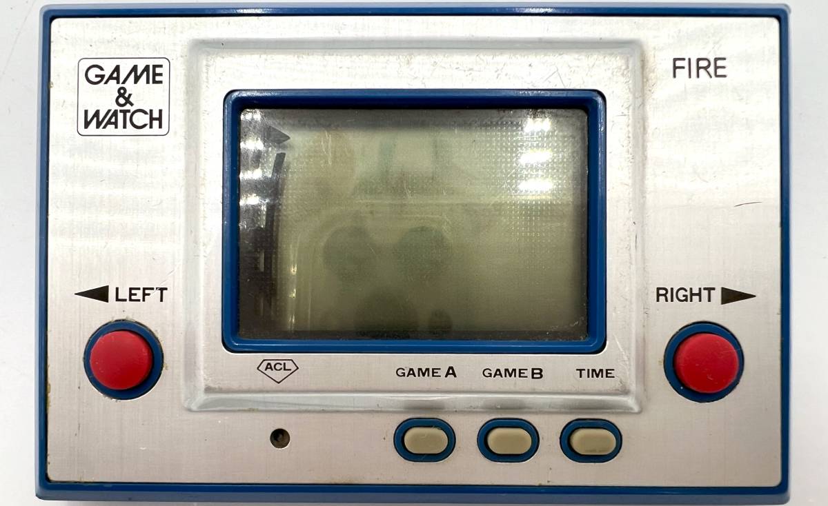 g3542SK　【1円スタート！】【レア】2個セット ニンテンドー 任天堂 ゲームウォッチ マンホール Nintendo GAME&WATCH FIRE ファイア_画像8