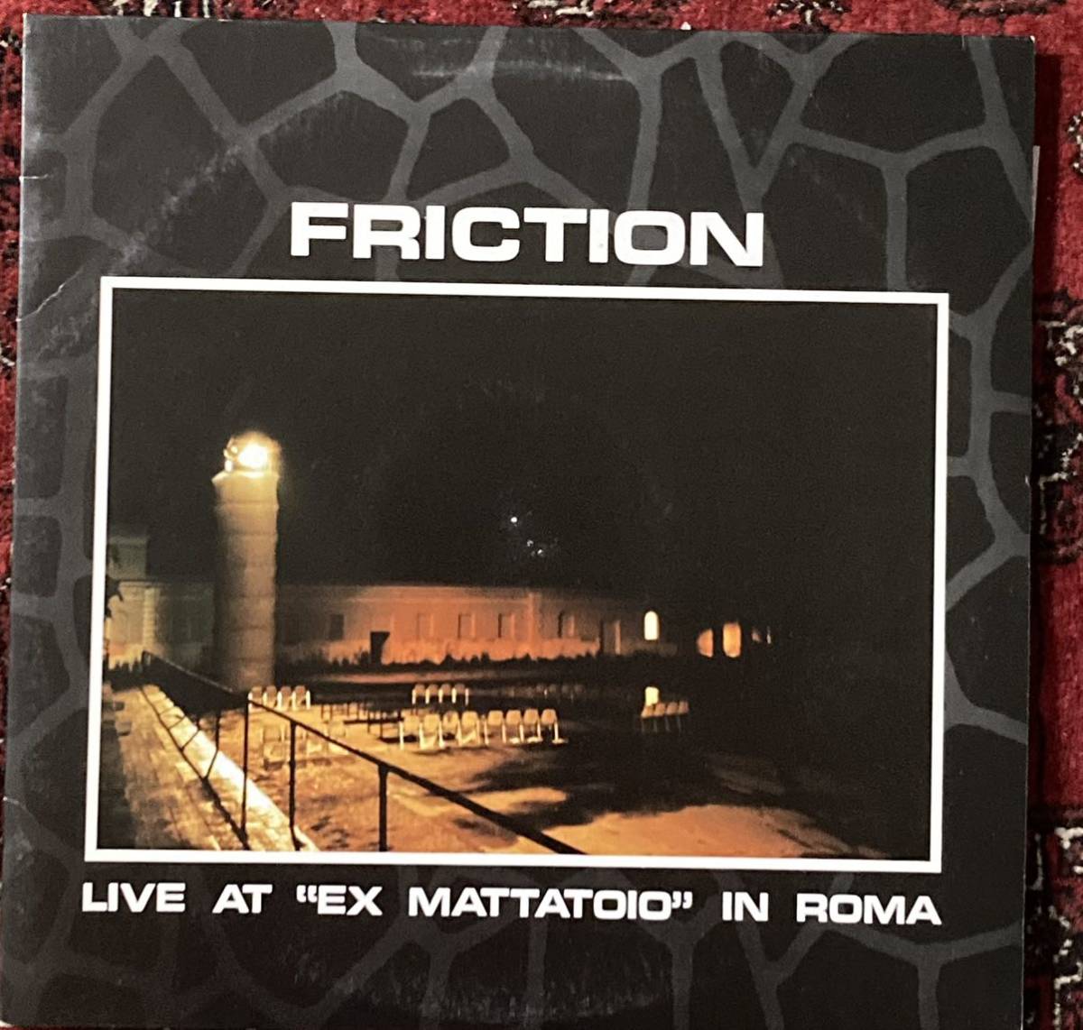 フリクション FRICTION 『LIVE AT MATTATOIO IN ROMA』 レコード 1985の画像1