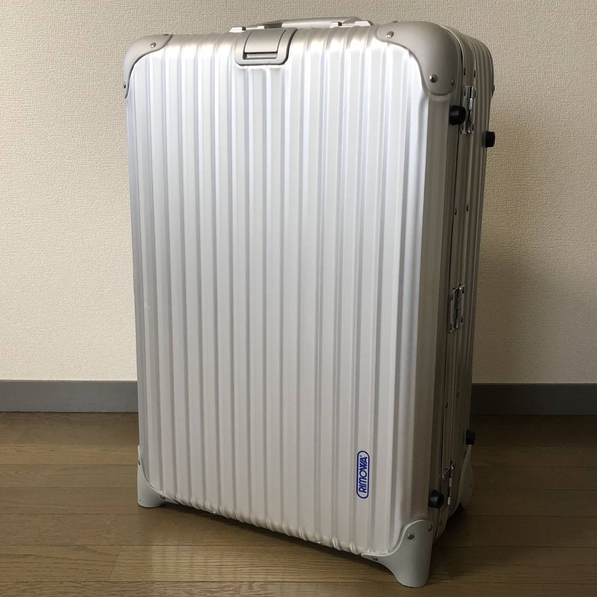 セレクトシリーズ 【未使用】RIMOWA TOPAS ２輪 63L TSA 青ロゴ リモワ