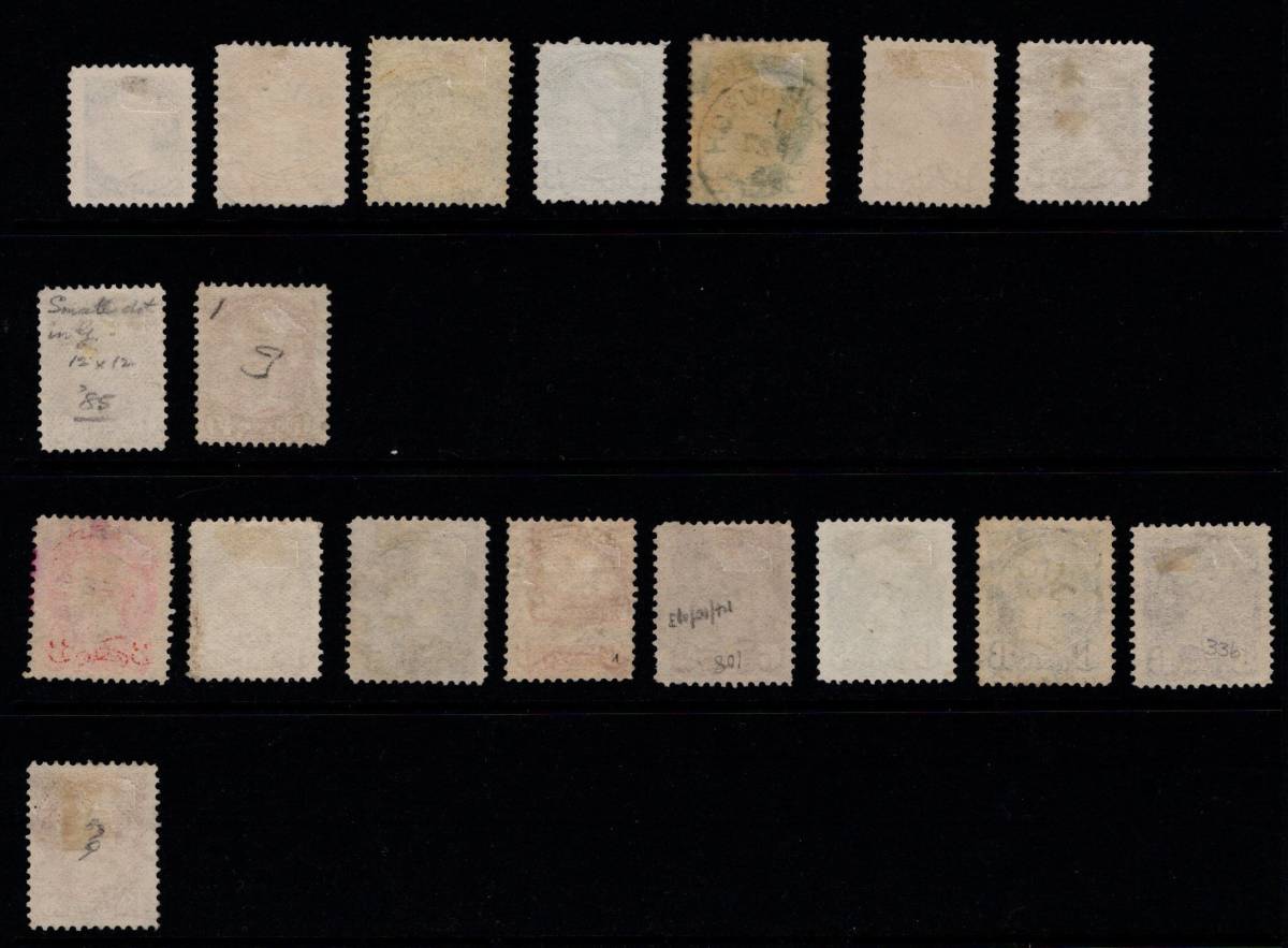  Canada марка 1870-1897 год обычные марки маленький * Queen z18 листов использованный (#34-45)