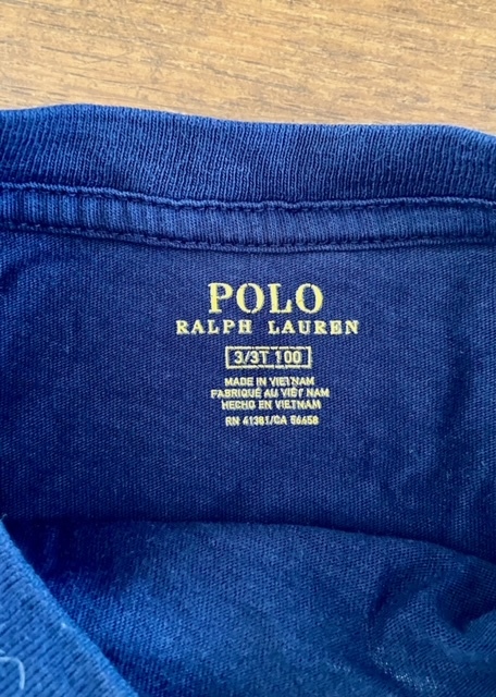 ★POLO RALPH LAUREN （ポロ ラルフローレン） KIDS　正規品　3/3T　3枚セット★まとめ売り_画像4