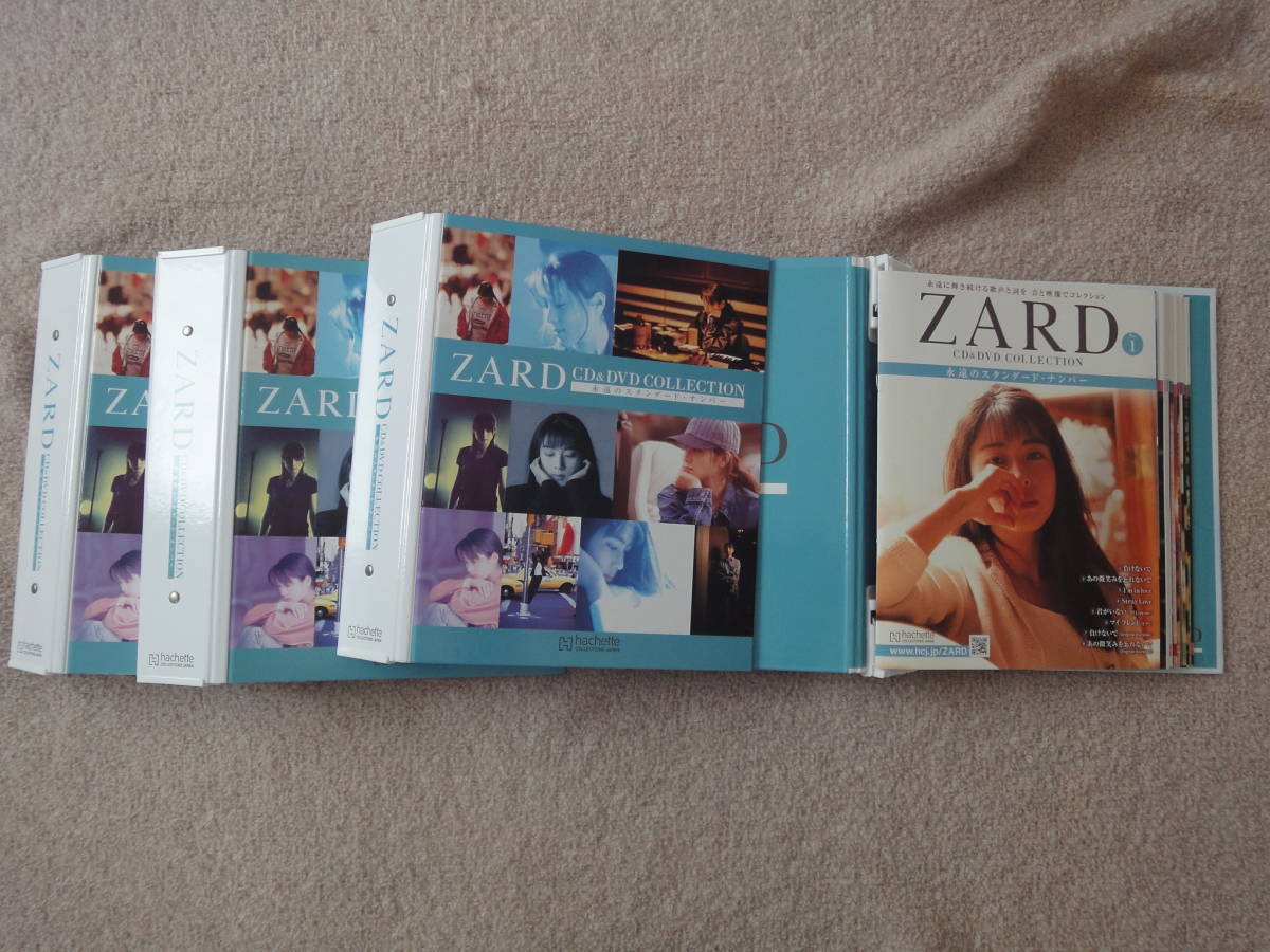 【特価販売】hachette ZARD CD&DVD COLLECTION DVD 16枚　CD 38枚　バインダー・ポストカード付　坂井泉水　ハシェット　アシェット_画像4