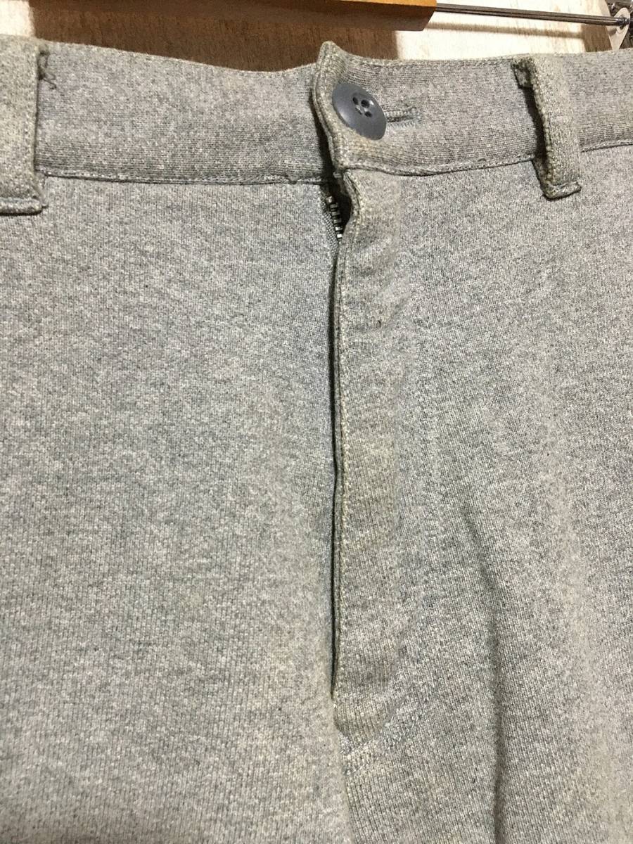 P472☆【スウェット パンツ スラックス】PAUL SMITH ポールスミス グレー XL_画像7