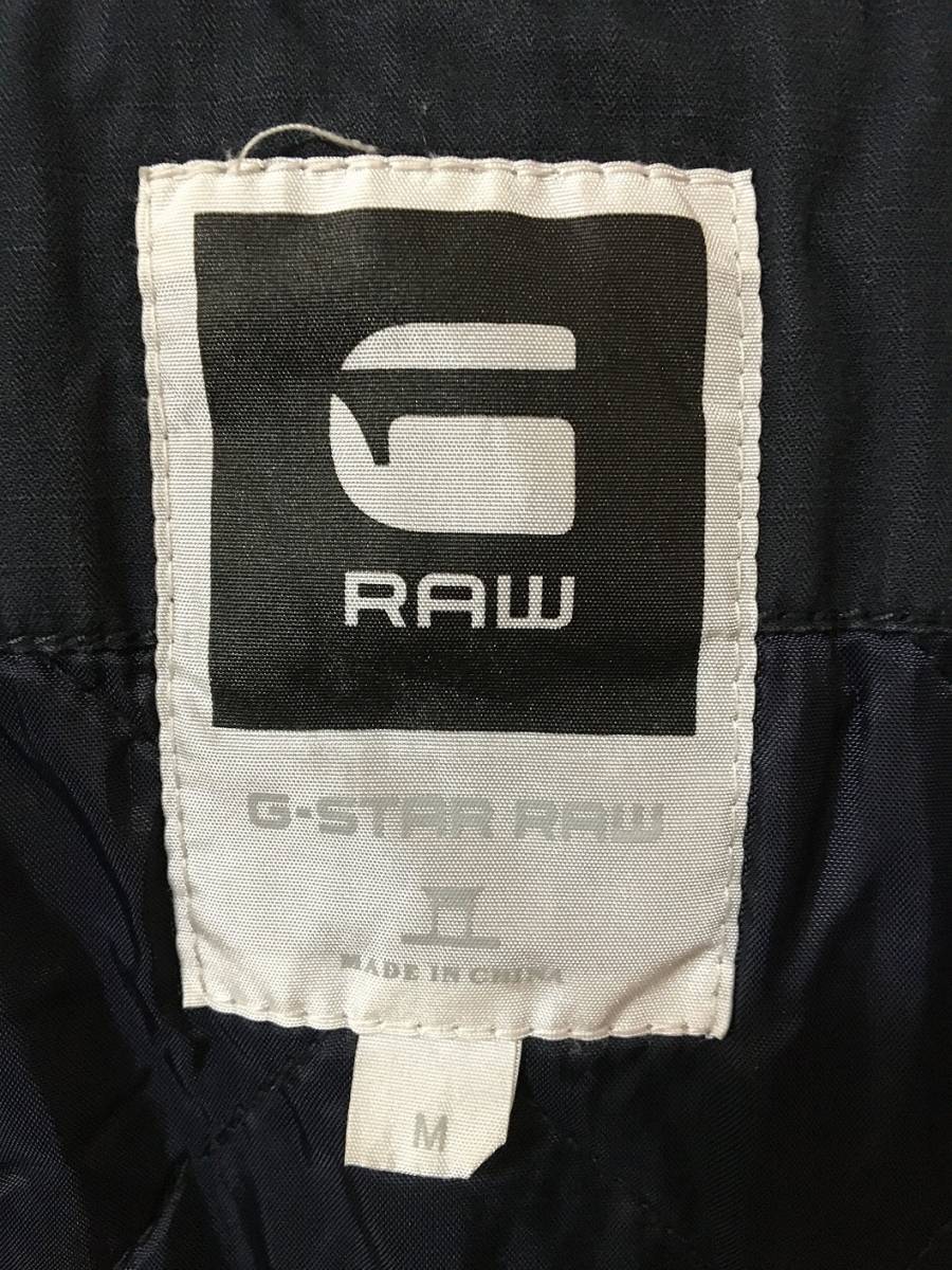 at794☆【2WAY フーディー チェックシャツジャケット】G-STAR RAW ジースター マルチカラー M_画像5