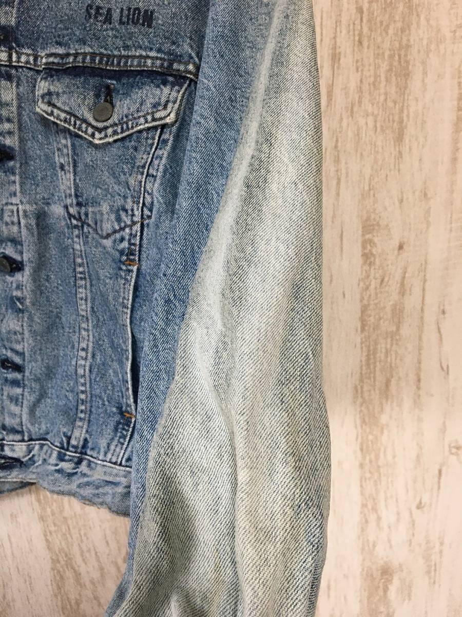 825☆【70649-0219 デニムジャケット ジージャン】LEVI'S リーバイス アメカジ M_画像5