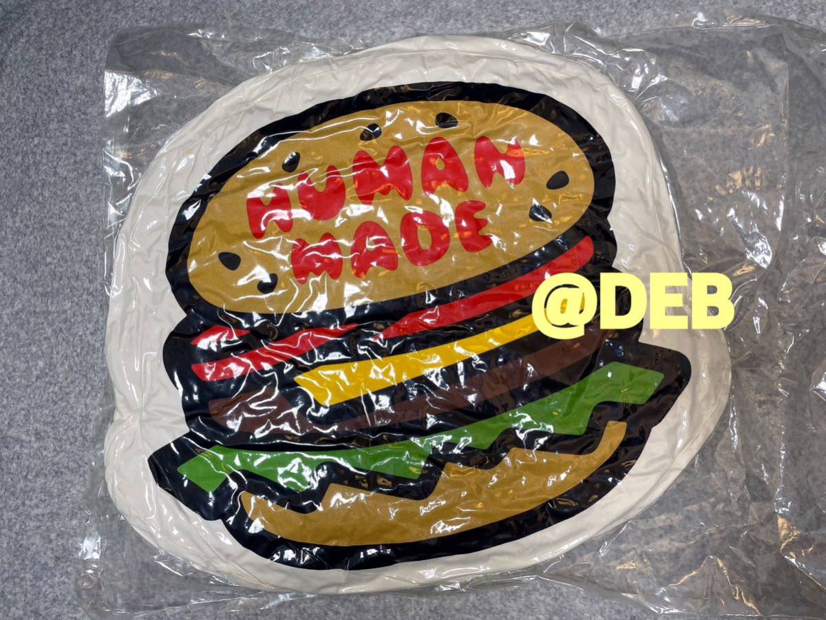 HUMAN MADE 2021FW HAMBURGER CUSHION ヒューマンメイド HUMAN MADE 2021FW HAMBURGER CUSHION ヒューマンメイド