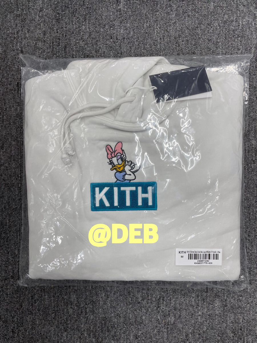 Disney Kith Mickey & Friends Daisy Duck Hoodie White Mサイズ Disney Kith Mickey & Friends Daisy Duck Hoodie White Mサイズ