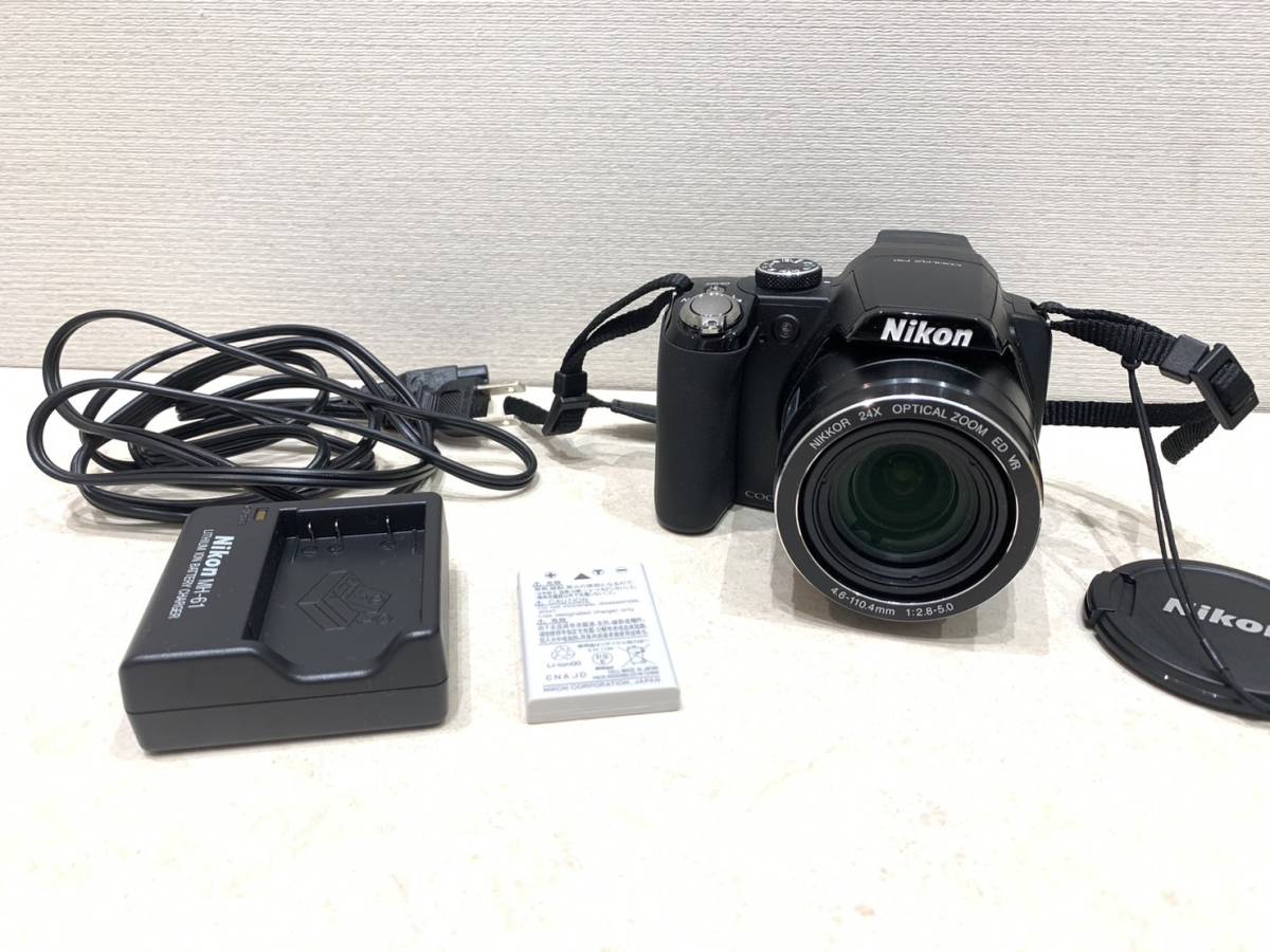 M2752 Nikon ニコン COOLPIX P90 クールピクス デジタルカメラ デジカメ デジタル一眼 f=4.6-110.4mm 1:2.8-5.0 通電確認済_画像1