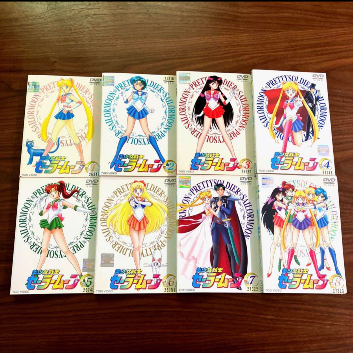 美少女戦士セーラームーン DVD 全8巻 全巻 セット 美少女戦士セーラームーン DVD 全8巻 全巻 セット