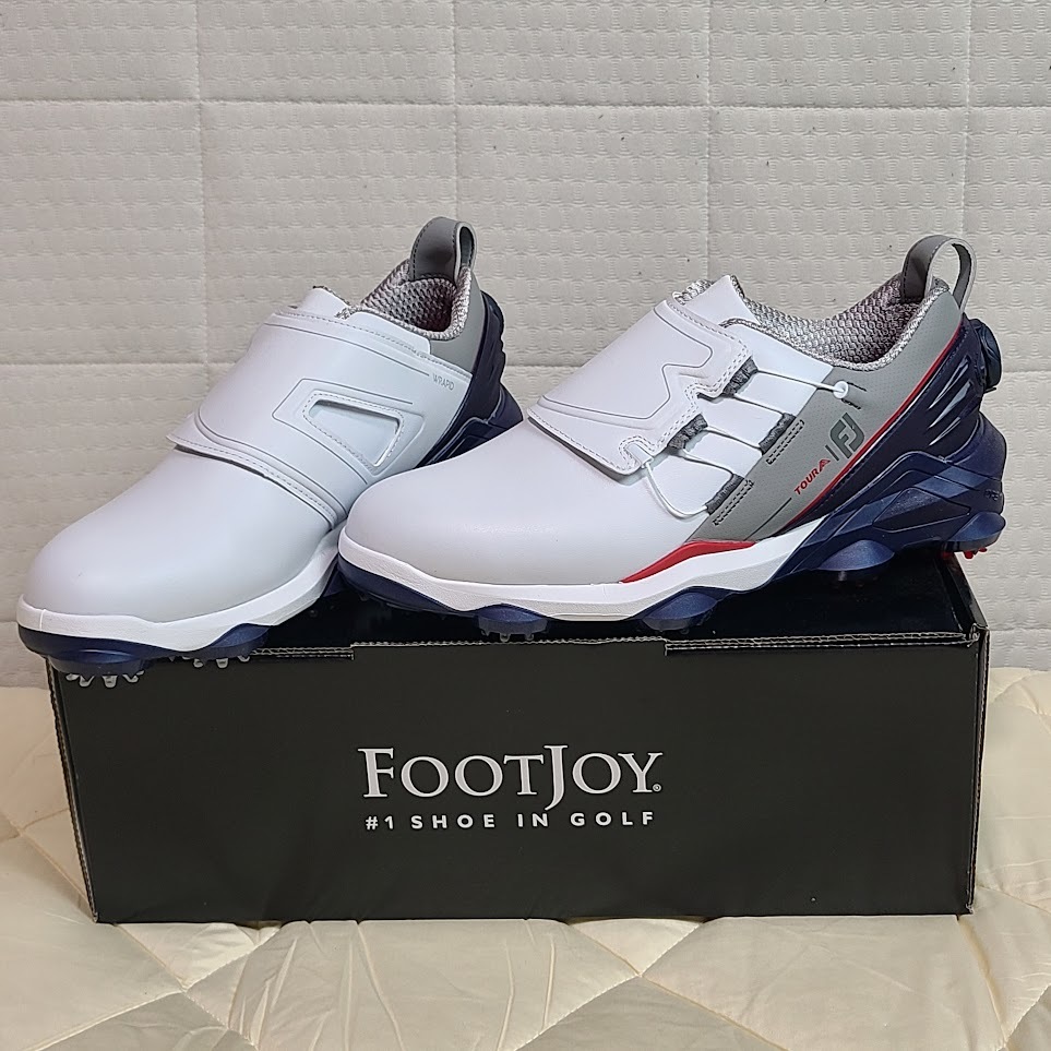 【FootJoy】フットジョイ ツアーアルファBOA ソフトスパイク 53375W☆25.5㎝_画像1