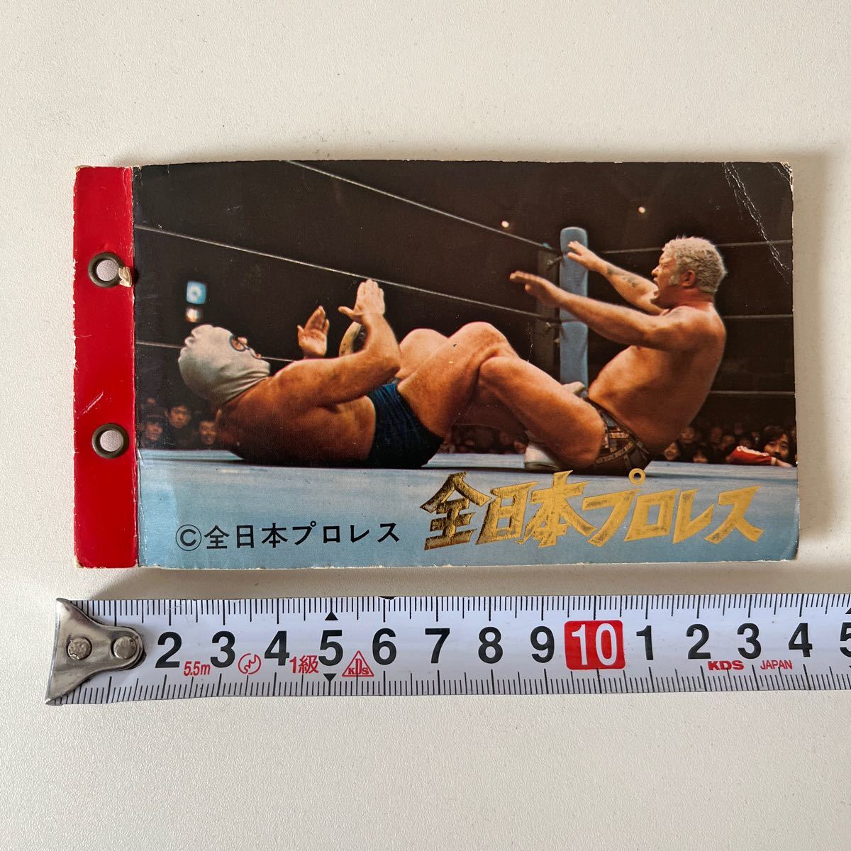 全日本プロレスカードケース 全日本、新日本プロレスカード14枚　プロレス　昭和レトロ_画像2