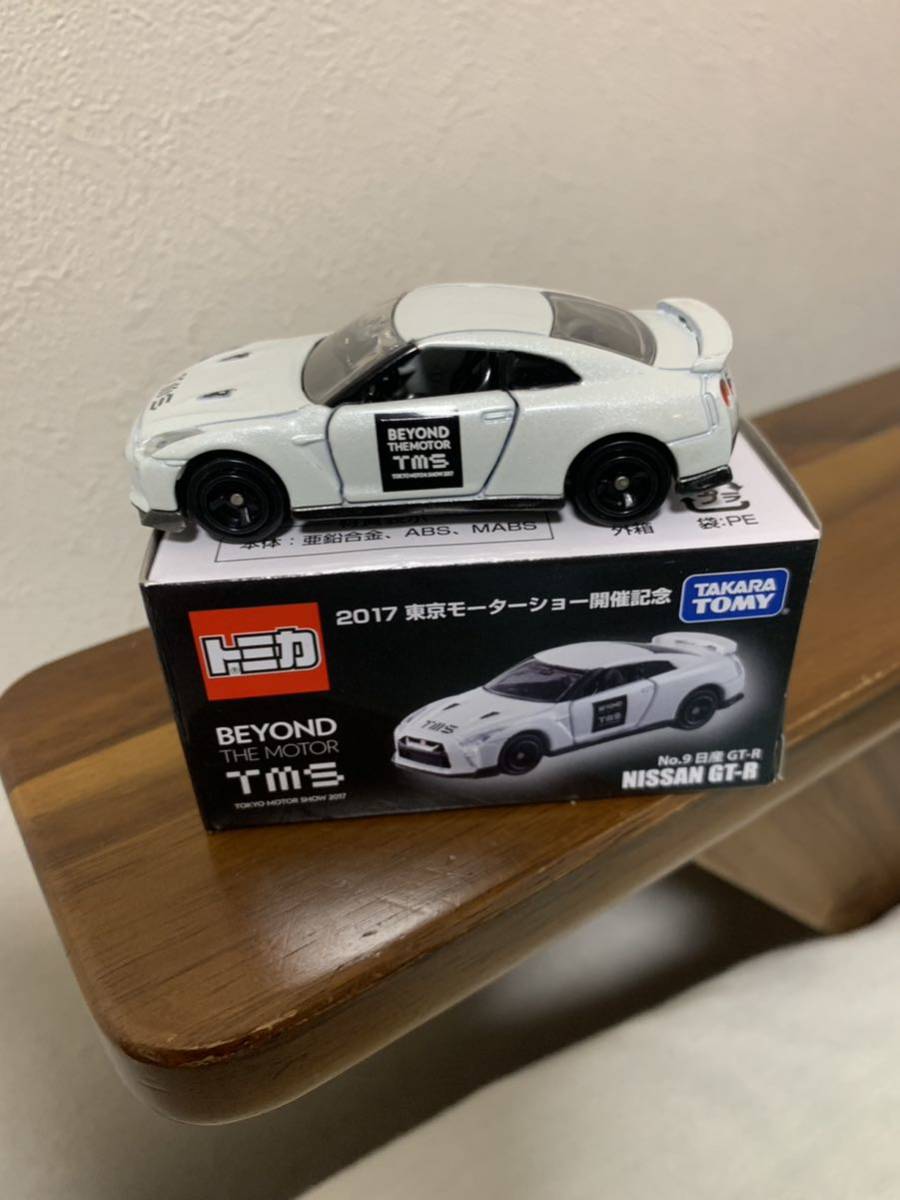 【限定】2017 東京モーターショー　開催記念 トミカ　NISSAN GTR TOKYO MOTOR SHOW TOMICA R35 日産 GT-Rミニカー　開封品_画像2