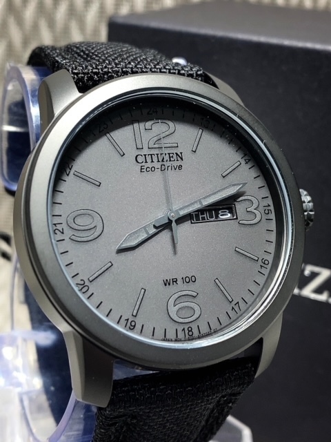 新品 シチズン CITIZEN 正規品 腕時計 エコドライブ eco-drive 電池交換不要 BM8475-00F ソーラー腕時計 レザーベルト アンティーク腕時計_画像3