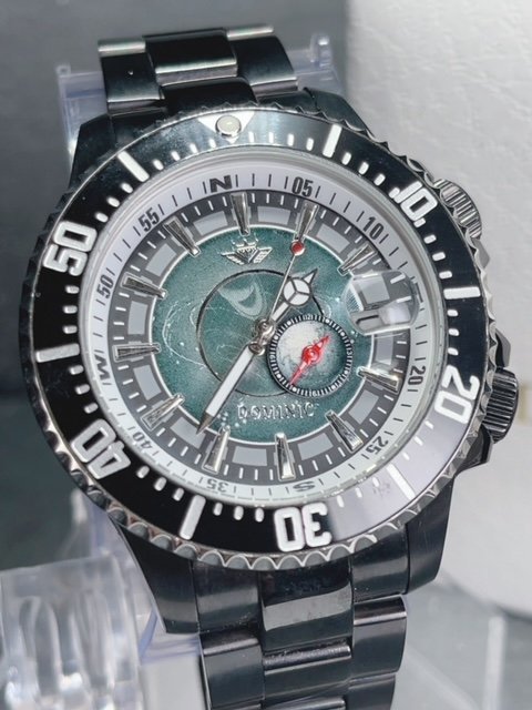 新品 DOMINIC ドミニク 正規品 機械式 自動巻き メカニカル 腕時計 アースギミック からくり時計 アンティーク コレクション 宇宙 黒_画像1
