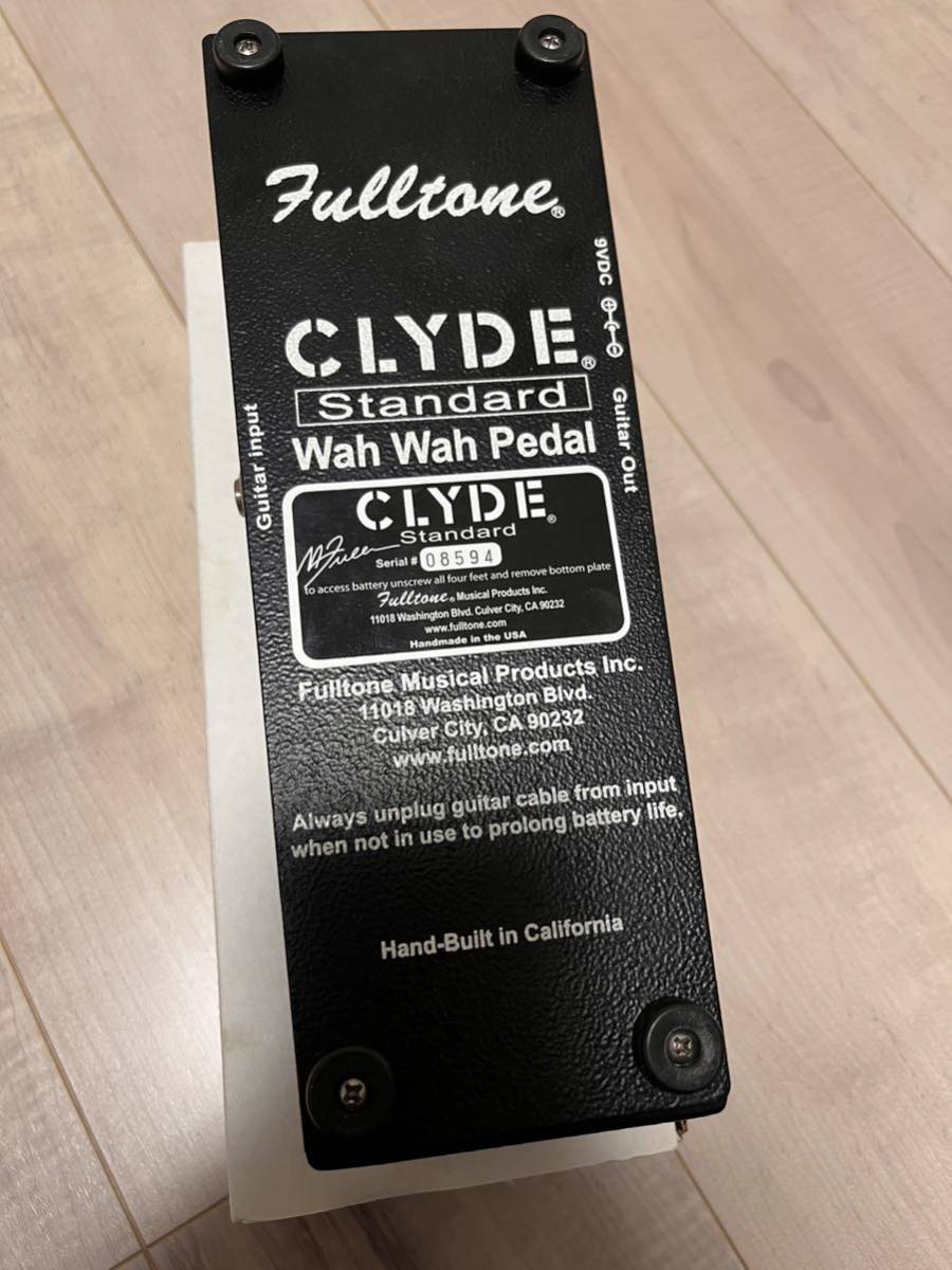 Fulltone Clyde Wah Standard ワウペダル ワウ 正規品_画像6