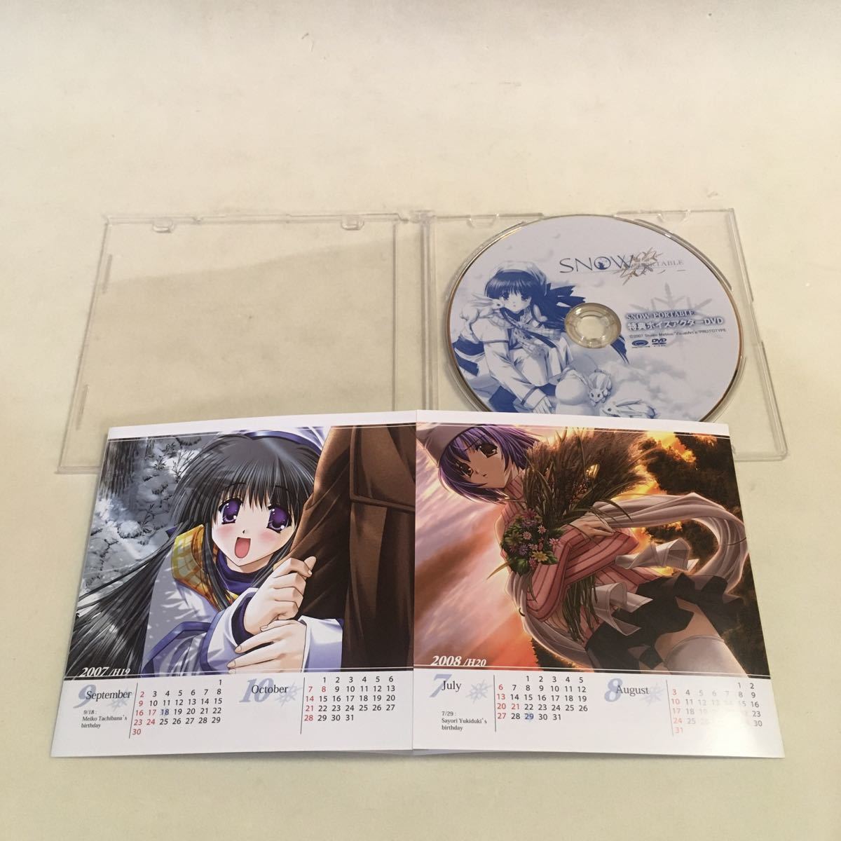 SNOW PORTABLE 特典ボイスアクターDVD