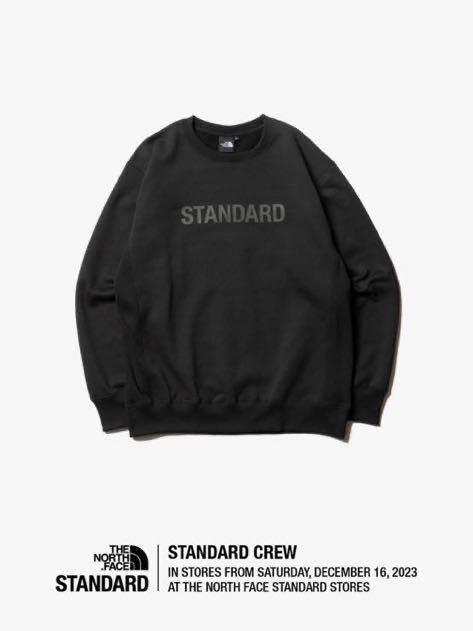 7412円 新品 2023AW THE NORTH FACE STANDARD 限定 CREW BLACK 7412円 新品 2023AW THE NORTH FACE STANDARD 限定 CREW BLACK