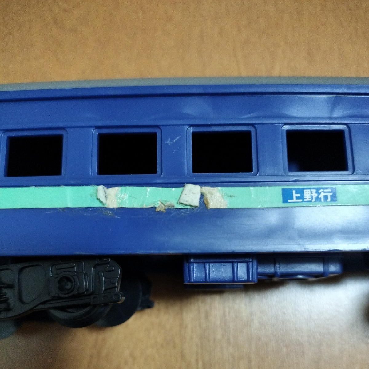 【中古品　現状渡】⑪TOMY　スーパーレール　スハ43　客車　1両　　　鉄道　客車　国鉄　_画像4