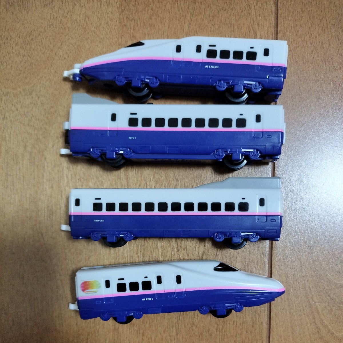 【動作確認済 現状渡し】⑥プラレールアドバンス E2系 新幹線 やまびこ   JR東日本 鉄道 プラレール 東北新幹線の画像1