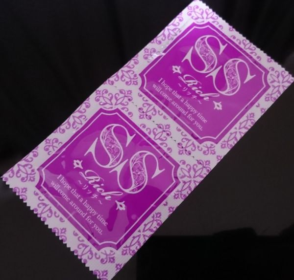 【送料無料】サックス コンドーム SSサイズ(29mm) 【１２個】リッチSS 避妊具【即決】ポイント消化_画像3