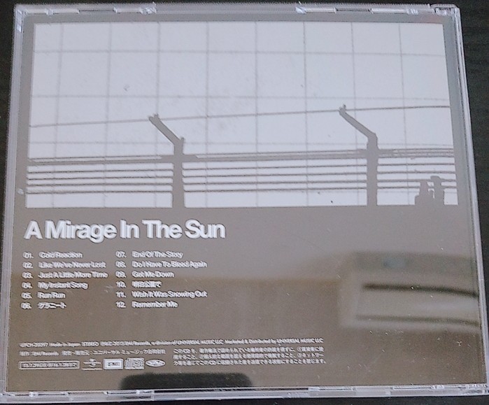 【送料無料】MONOEYES promo盤 A Mirage In The Sun 非売品 希少品 レア 入手困難 [CD]_画像2