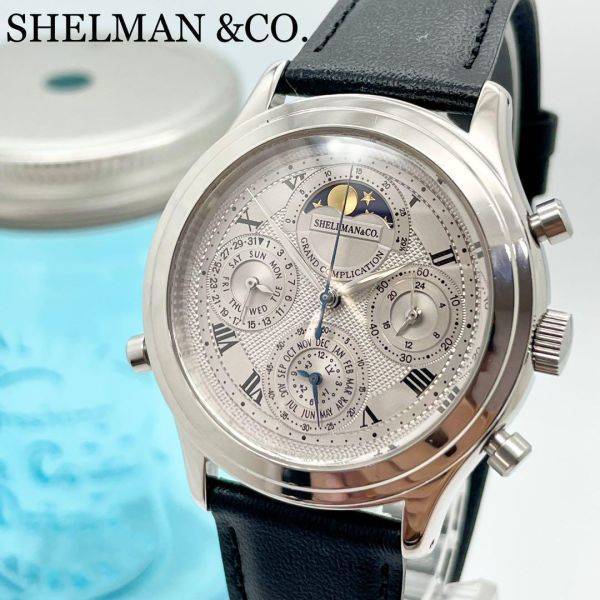 490 シェルマン時計　グランドコンプリケーション　クラシック　メンズ腕時計