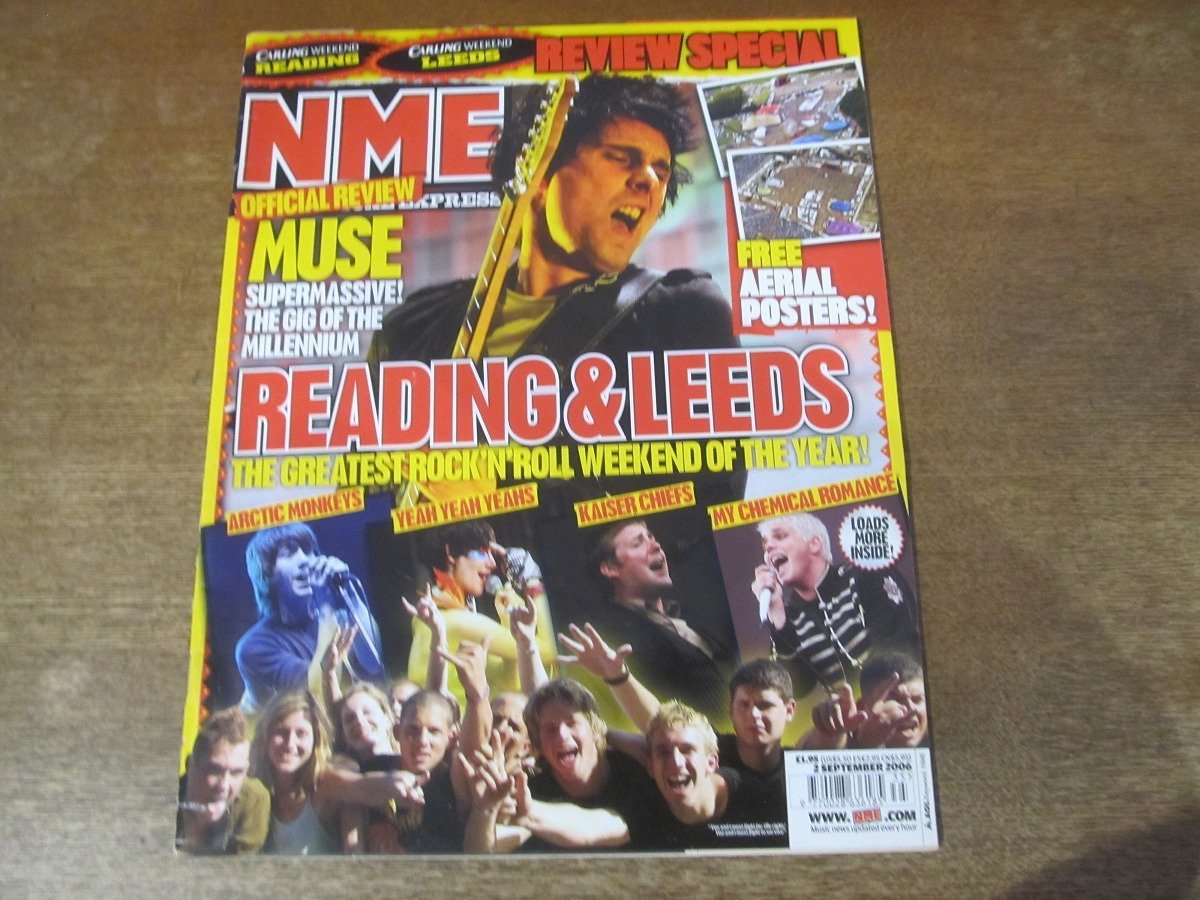 2312MK●洋雑誌/UK音楽雑誌「NME」2006.9.2●カサビアン/ホット・クラブ・デ・パリス/ザ・ラプチャー/マイ・ケミカル・ロマンス_画像1