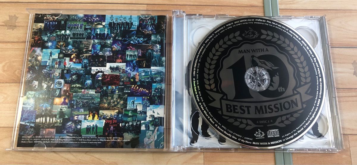 MAN WITH A ”BEST” MISSION (初回限定盤 CD＋DVD)  先着特典アクリルキーホルダー付き