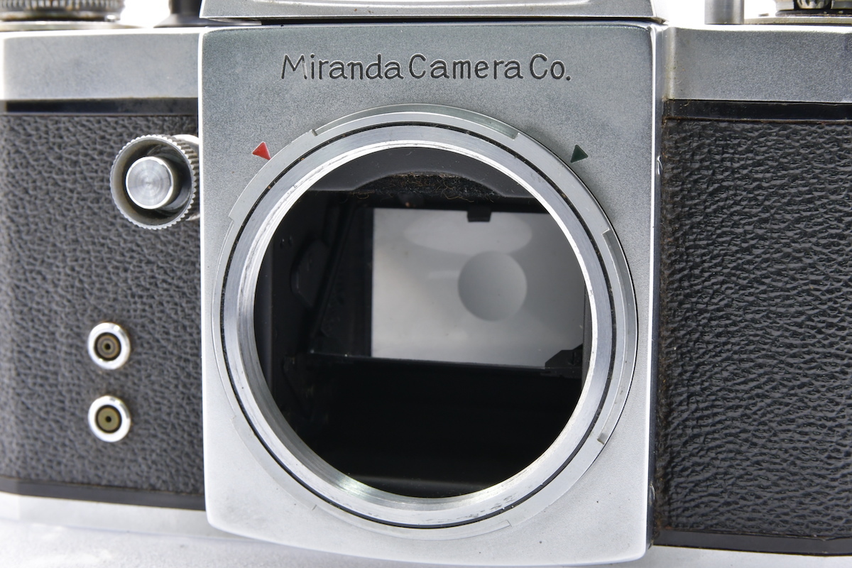 Miranda S + 5cm F2.8 ミランダ フィルムカメラ MF一眼レフ レンズセット ジャンク_画像6