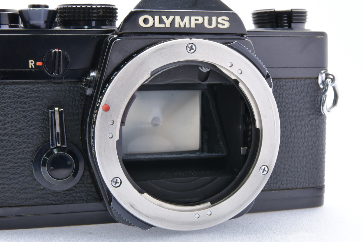 OLYMPUS OM-1 + G.ZUIKO AUTO-W 35mm F2.8 オリンパス フィルムカメラ 広角レンズ ジャンク品_画像7