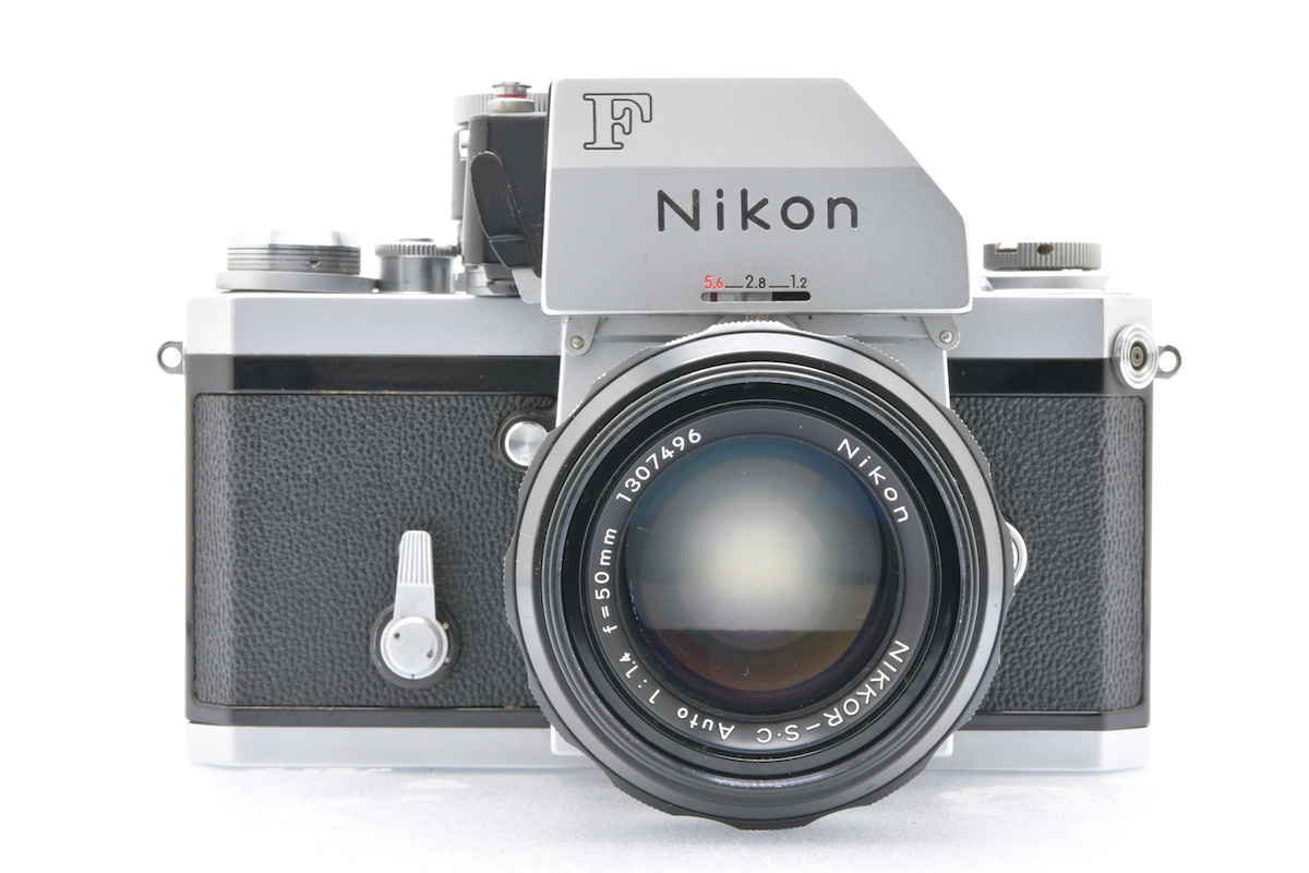 Nikon F フォトミックFTN 715万台 + 非AI 50mm F1.4 ニコン フィルムカメラ 標準単焦点レンズ_画像1