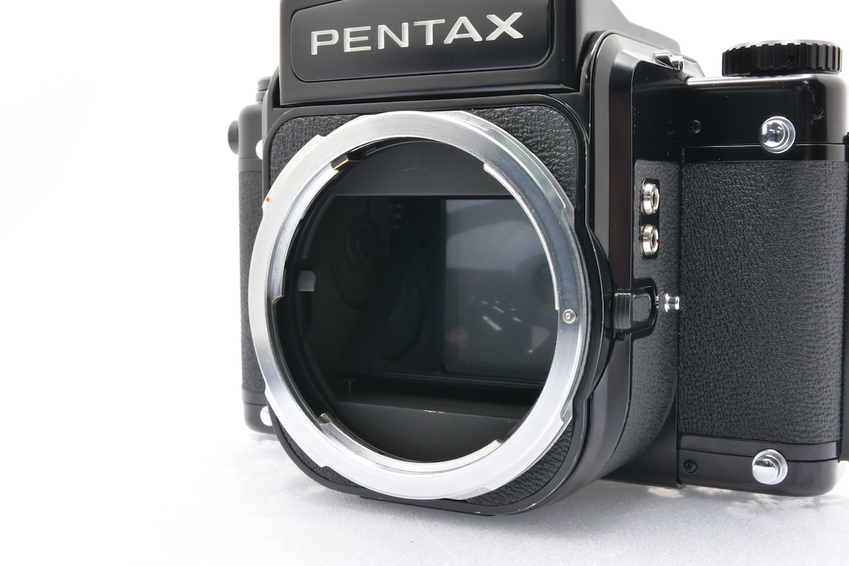 PENTAX 67 ペンタプリズム + smc 67 165mm F2.8 ペンタックス 中判フィルムカメラ バケペン アイレベル_画像8