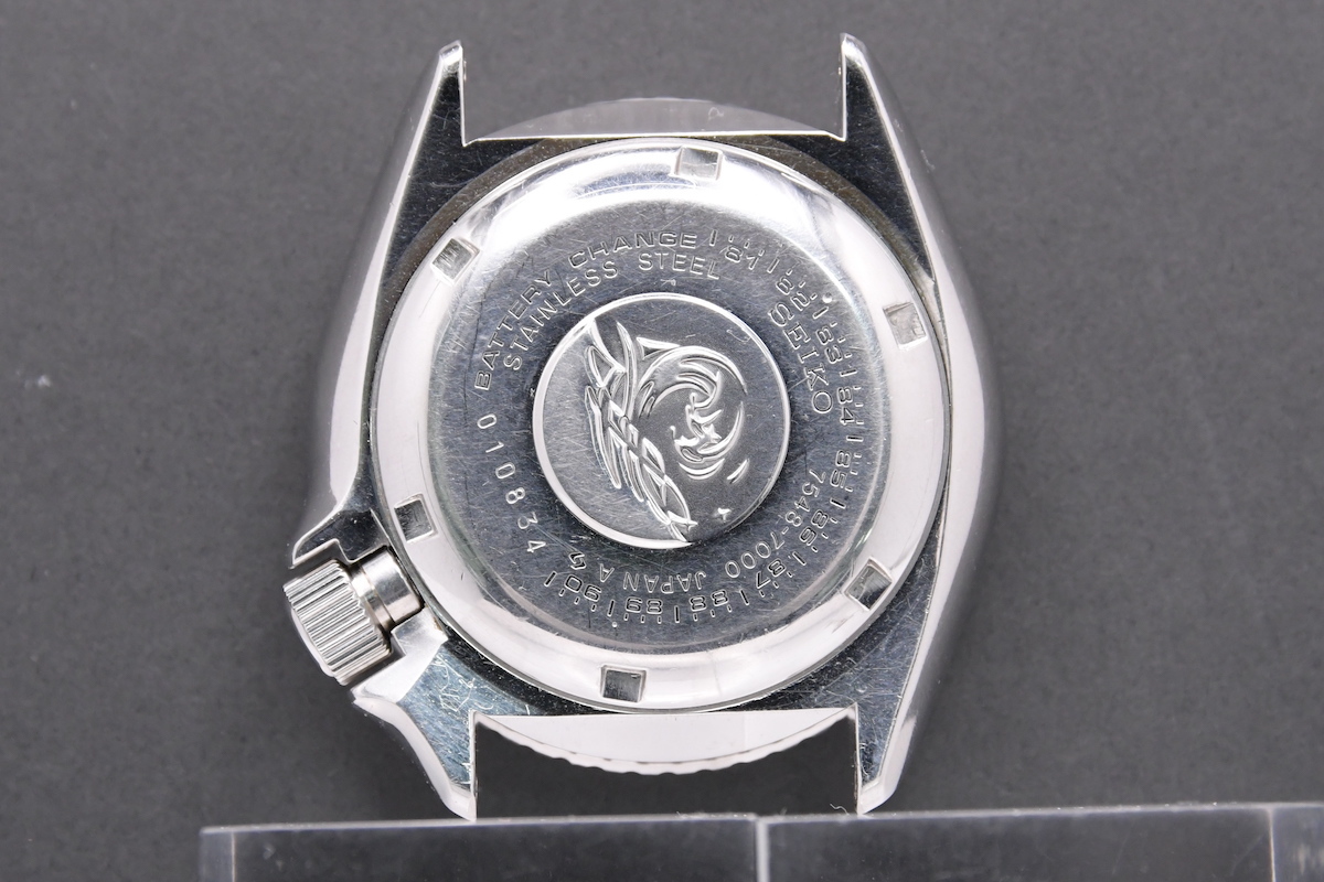SEIKO DIVERS 150m Ref:7548-7000 セイコー ダイバーズウォッチ メンズ 腕時計 クォーツ デイデイト_画像6