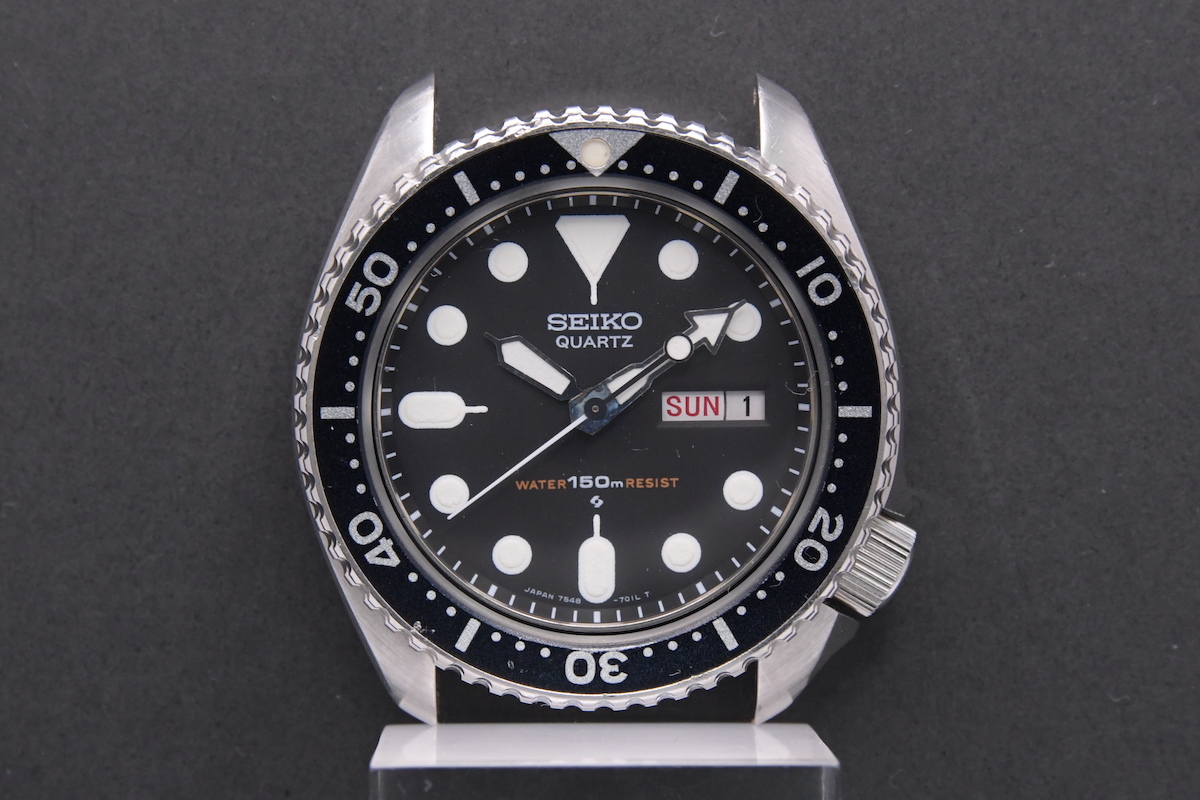 SEIKO DIVERS 150m Ref:7548-7000 セイコー ダイバーズウォッチ メンズ 腕時計 クォーツ デイデイト_画像1