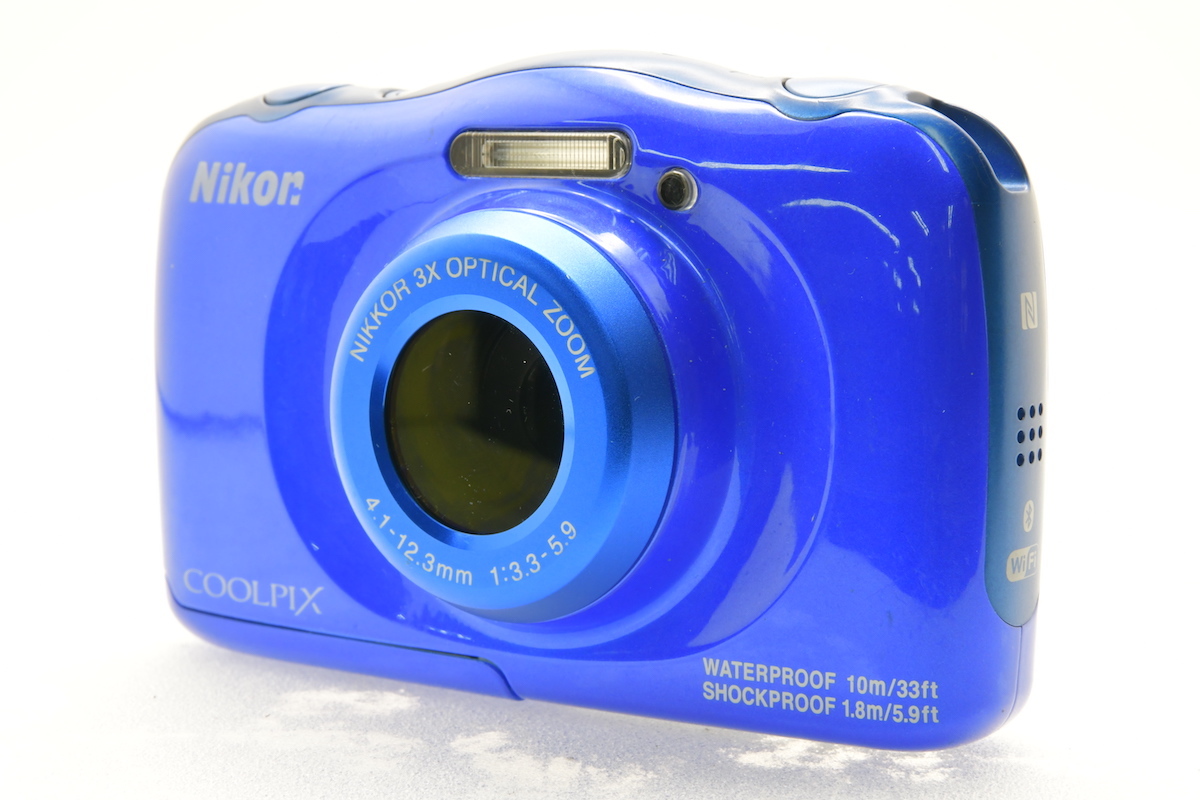 Nikon COOLPIX W100 ブルー ニコン コンパクトデジタルカメラ 動作未確認 ジャンク_画像7