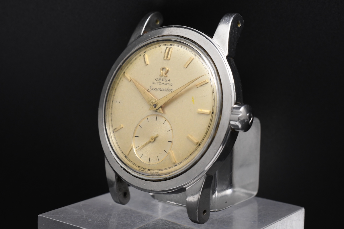 OMEGA Seamaster ファーストモデル ハーフローター Ref：2576-16 Cal：342 オメガ シーマスター スモールセコンド インデックス欠損■19382_画像2