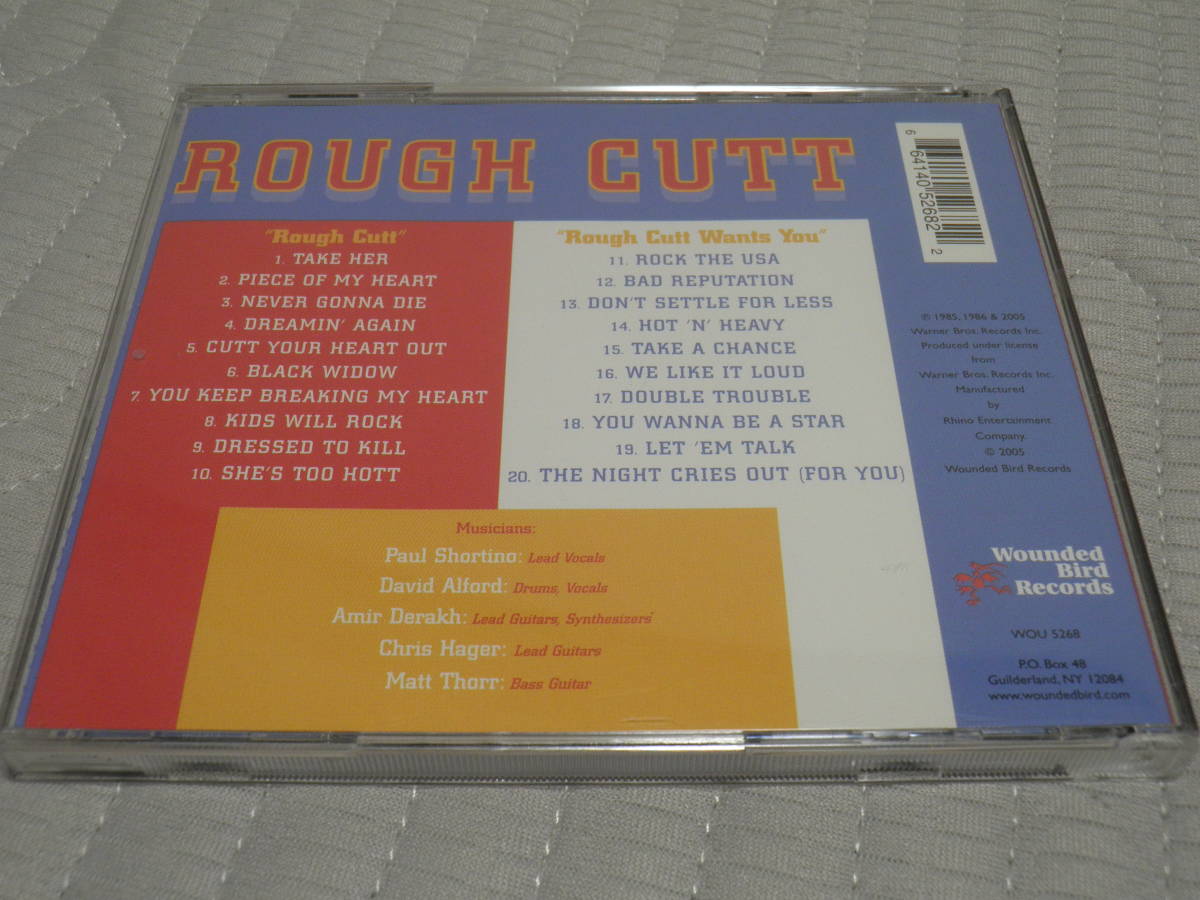 廃盤◎ROUGH CUTT [ 2in1 ROUGH CUTT / WANTS YOU]輸入盤！_画像2