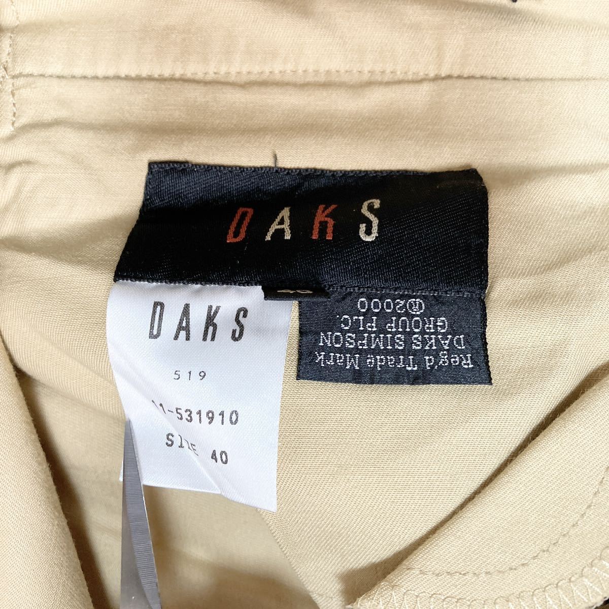 DAKS ダックス パンツ チェック レディース 40 L B122326-148_画像5